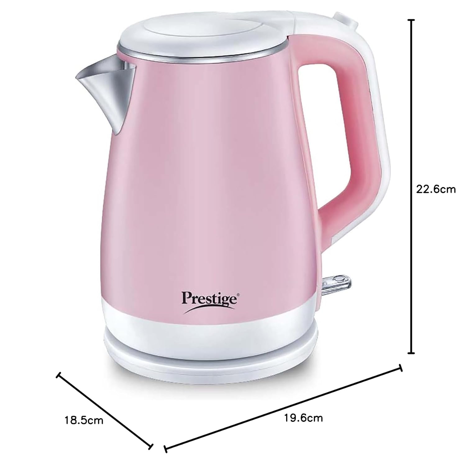 Prestige Stainless Steel Pkpc Electric Pink Kettle